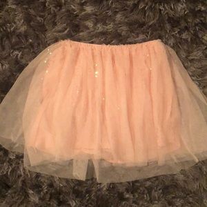 A fluffy skirt
